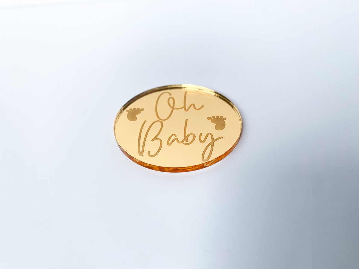 Baby Shower | Gender Reveal Cupcake Toppers
