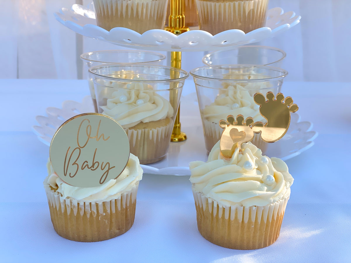 Baby Shower | Gender Reveal Cupcake Toppers