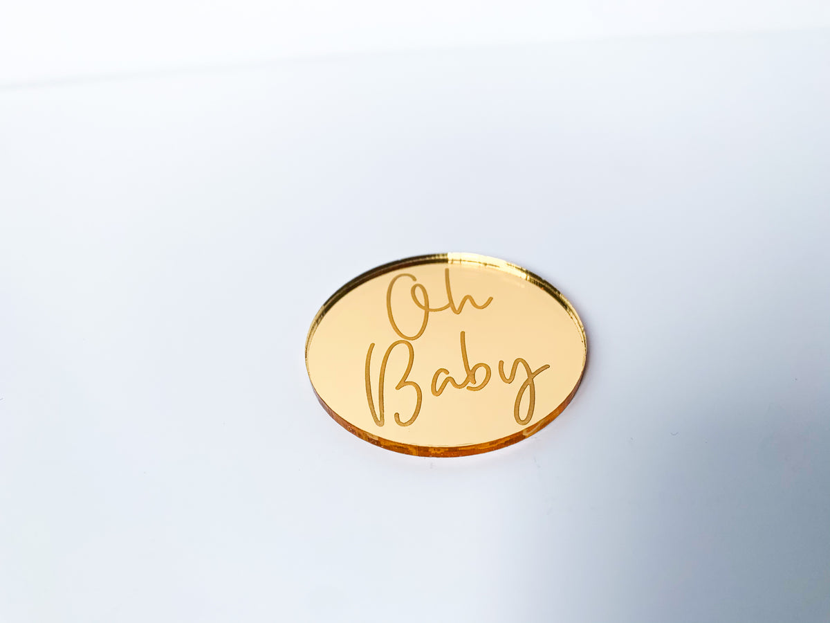 Baby Shower | Gender Reveal Cupcake Toppers