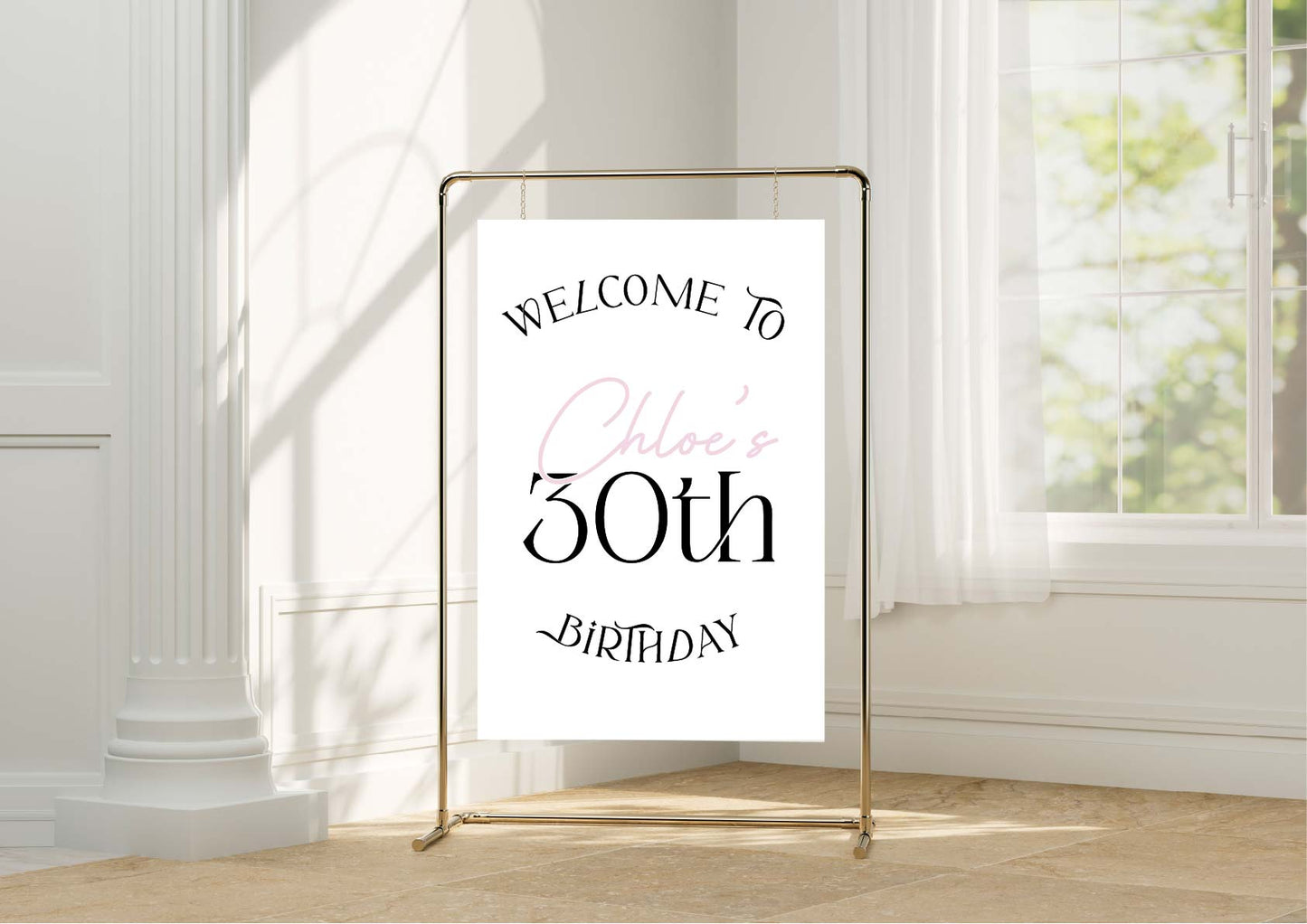 Large Welcome Sign (Arch Design) | 2 Layers