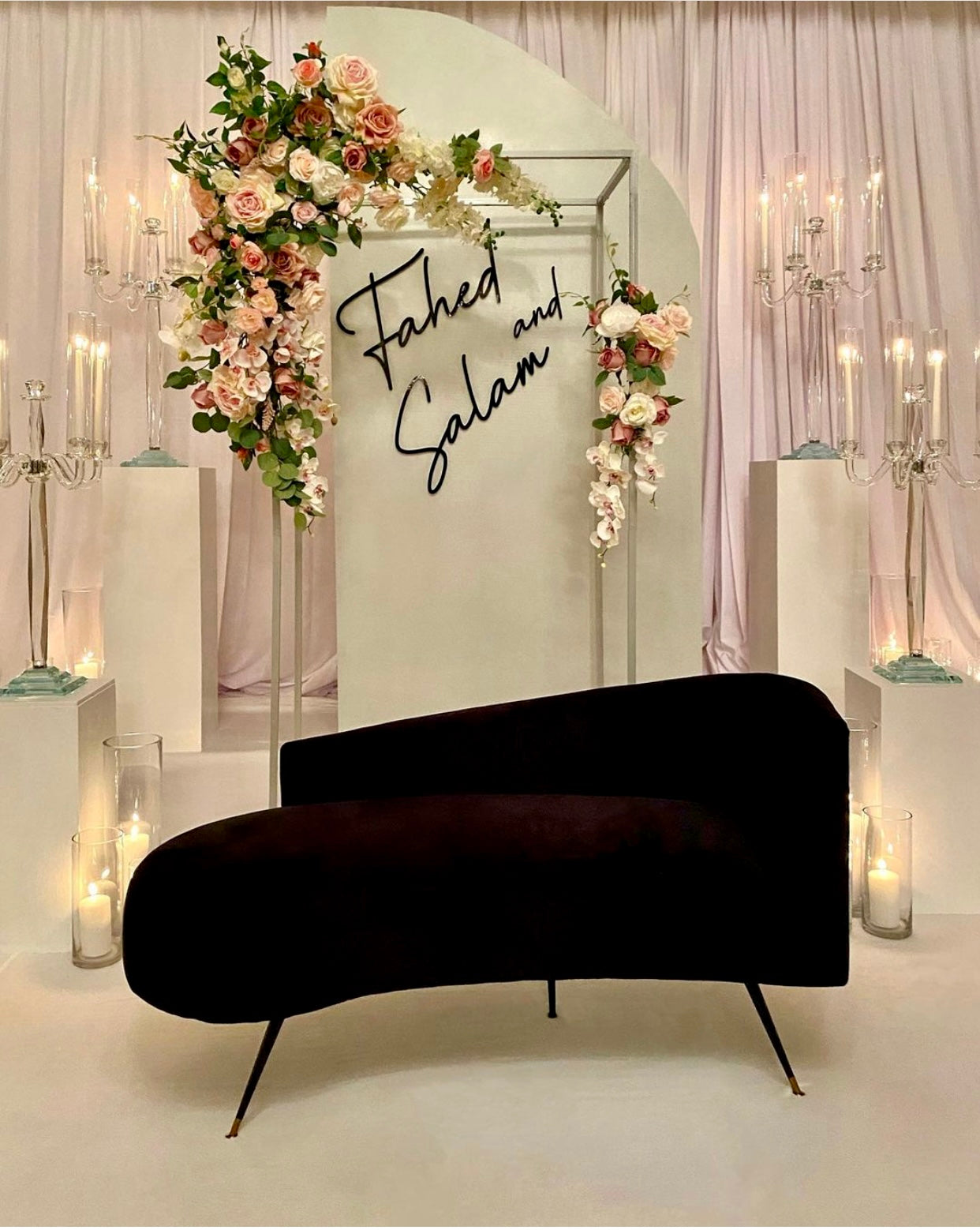 Event + Backdrop Signs – Creole Amour Laser Studio