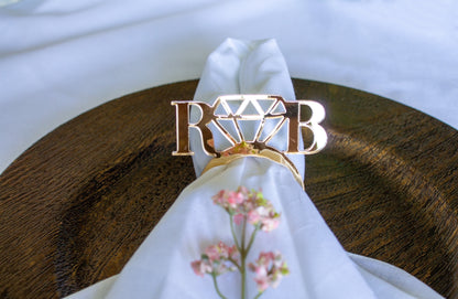 Initial Napkin Rings