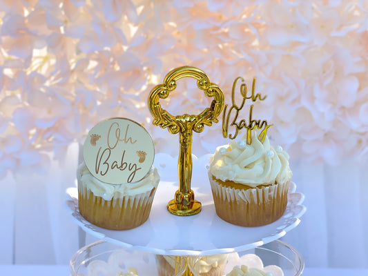 Baby Shower | Gender Reveal Cupcake Toppers