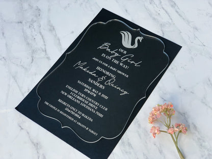 Acrylic Invitations